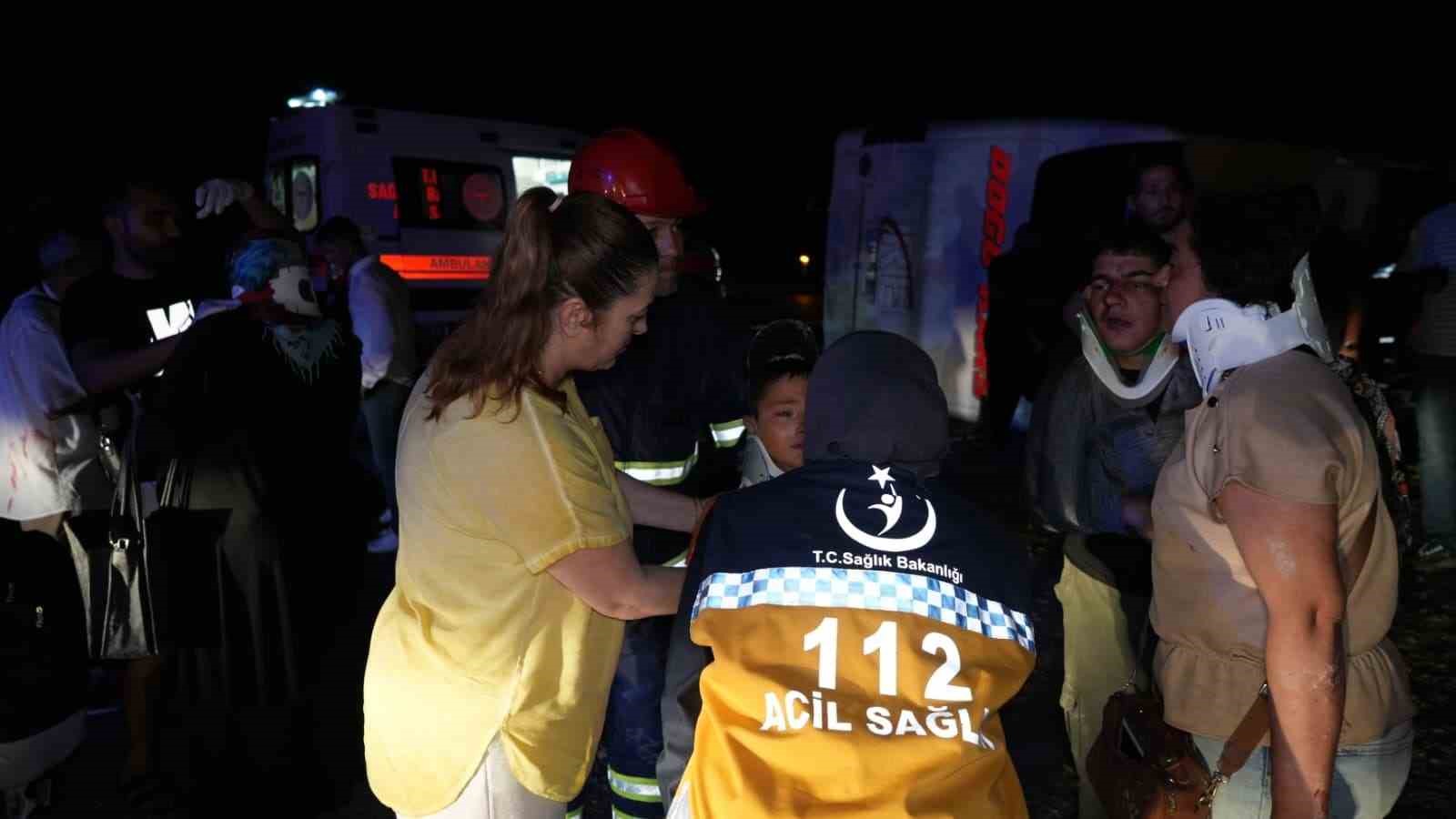 Kırıkkale’de yolcu otobüsü devrildi: Çok sayıda yaralı var 4 kirikkalede yolcu otobusu devrildi cok sayida yarali var 0