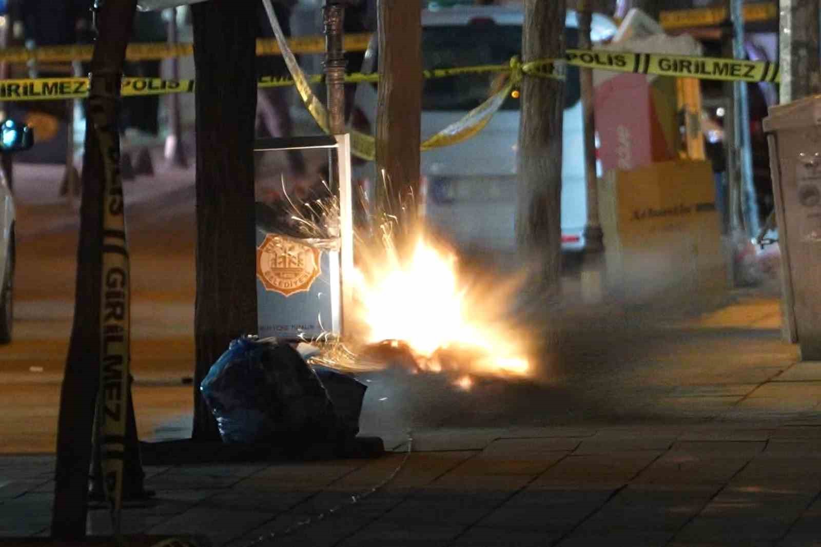 kirikkalenin en islek caddesinde supheli paket panigi polis merakli vatandaslarla adeta imtihan verdi 1 5hqpCVh9