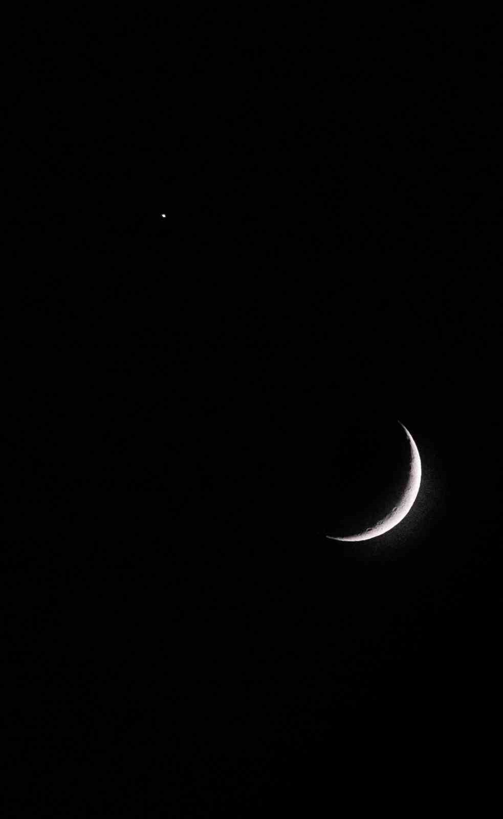 kirklareli semalarinda hilal ve venus manzarasi 1 Sa7nmMQi