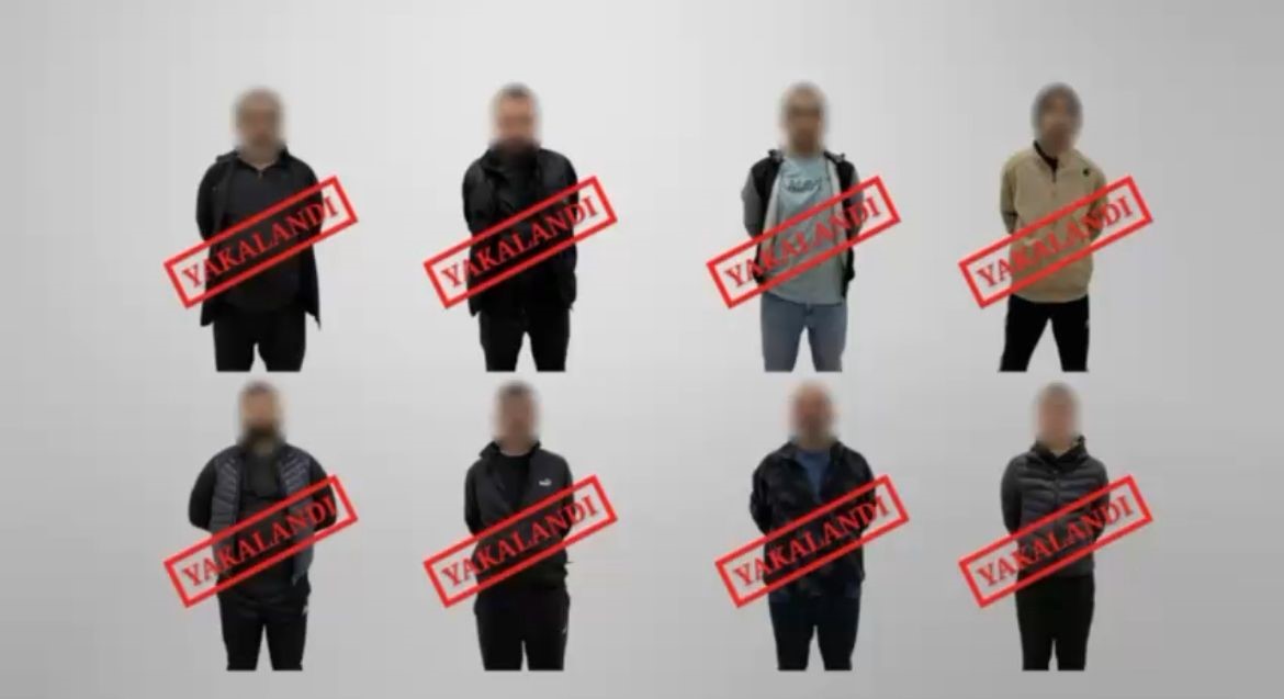 kirmizi bultenle aranan 5 kisi gurcistanda yakalanarak turkiyeye getirildi 0 BkAzf7kA