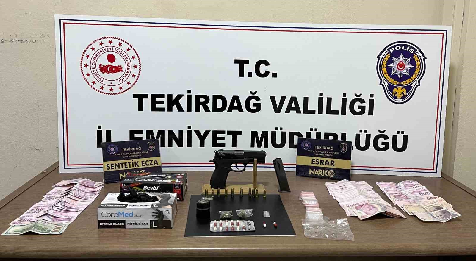 kirmizi bultenle aranan uyusturucu taciri tekirdagda yakalandi 0 23BFP3Yk
