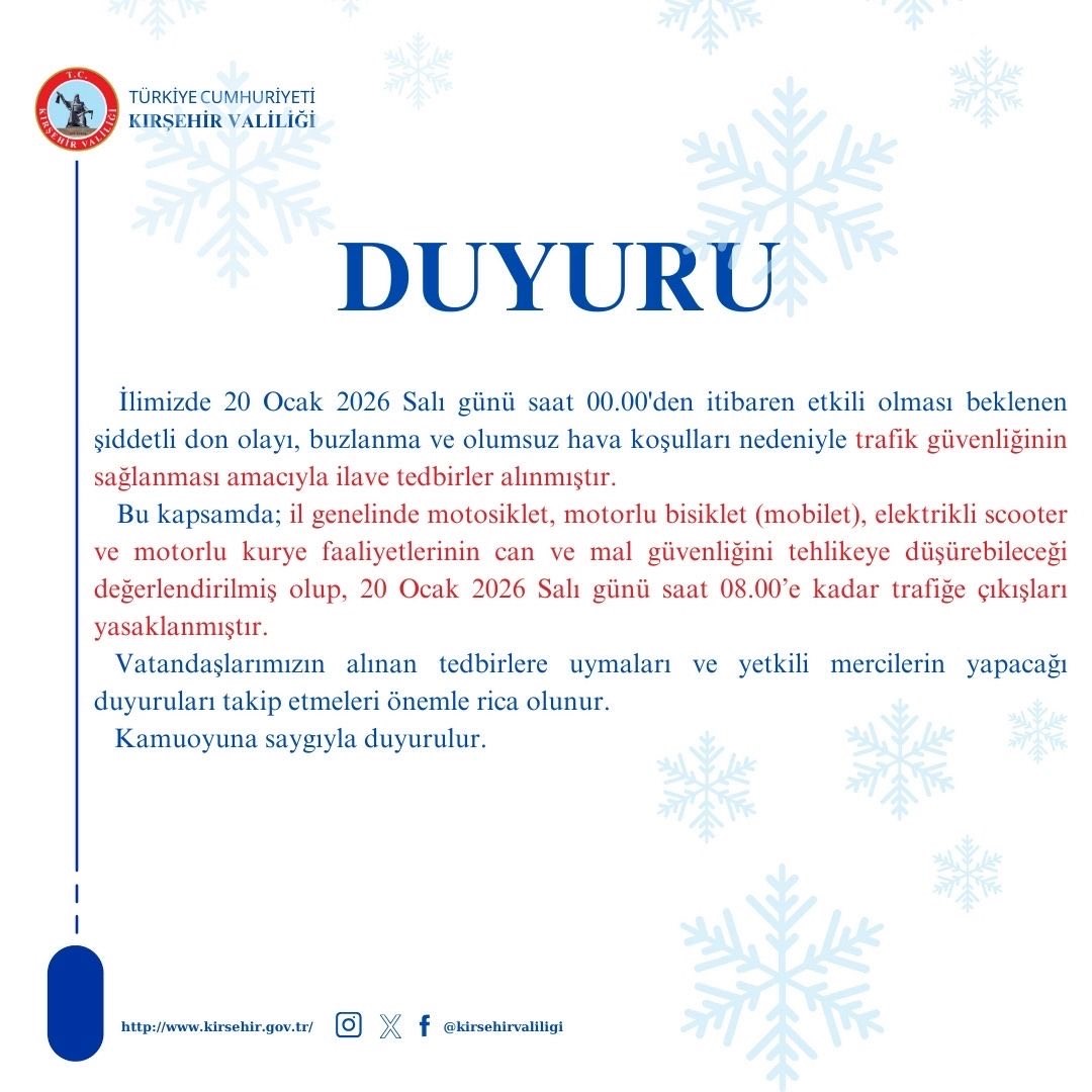 kirsehirde motokuryelerin trafige cikisina kisitlama getirildi 0 3IPBHbwY