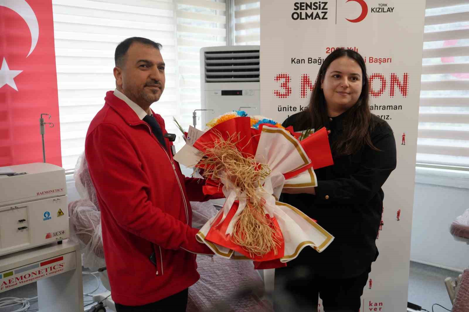 kizilaya 3 milyonuncu kan bagisi gaziantepten 6
