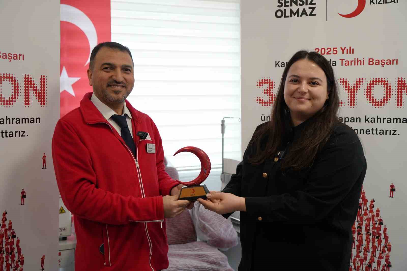 kizilaya 3 milyonuncu kan bagisi gaziantepten 7 MWUAaZ3R