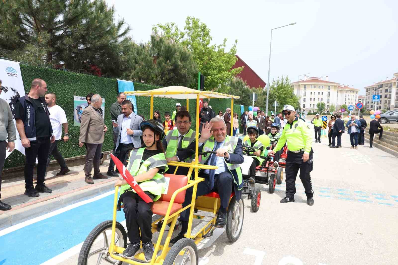 kizilcikli mahallesinde trafik egitim sokagi acildi 0 SZOnwpTE