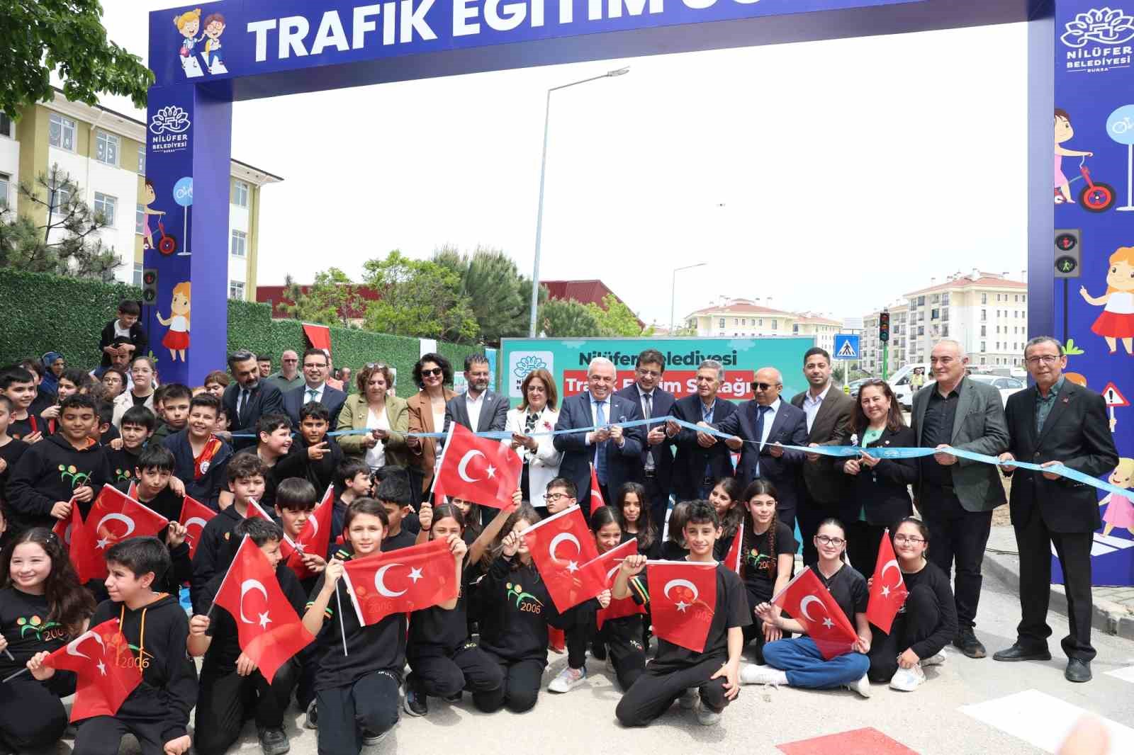 kizilcikli mahallesinde trafik egitim sokagi acildi 3