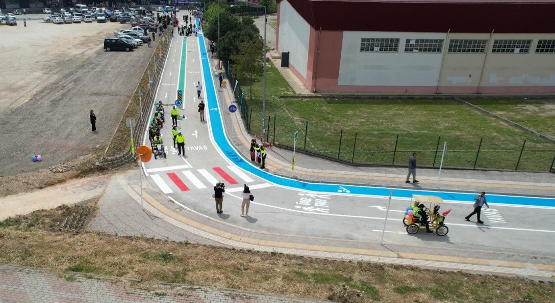 kizilcikli mahallesinde trafik egitim sokagi acildi 5 MTuzZrZ8