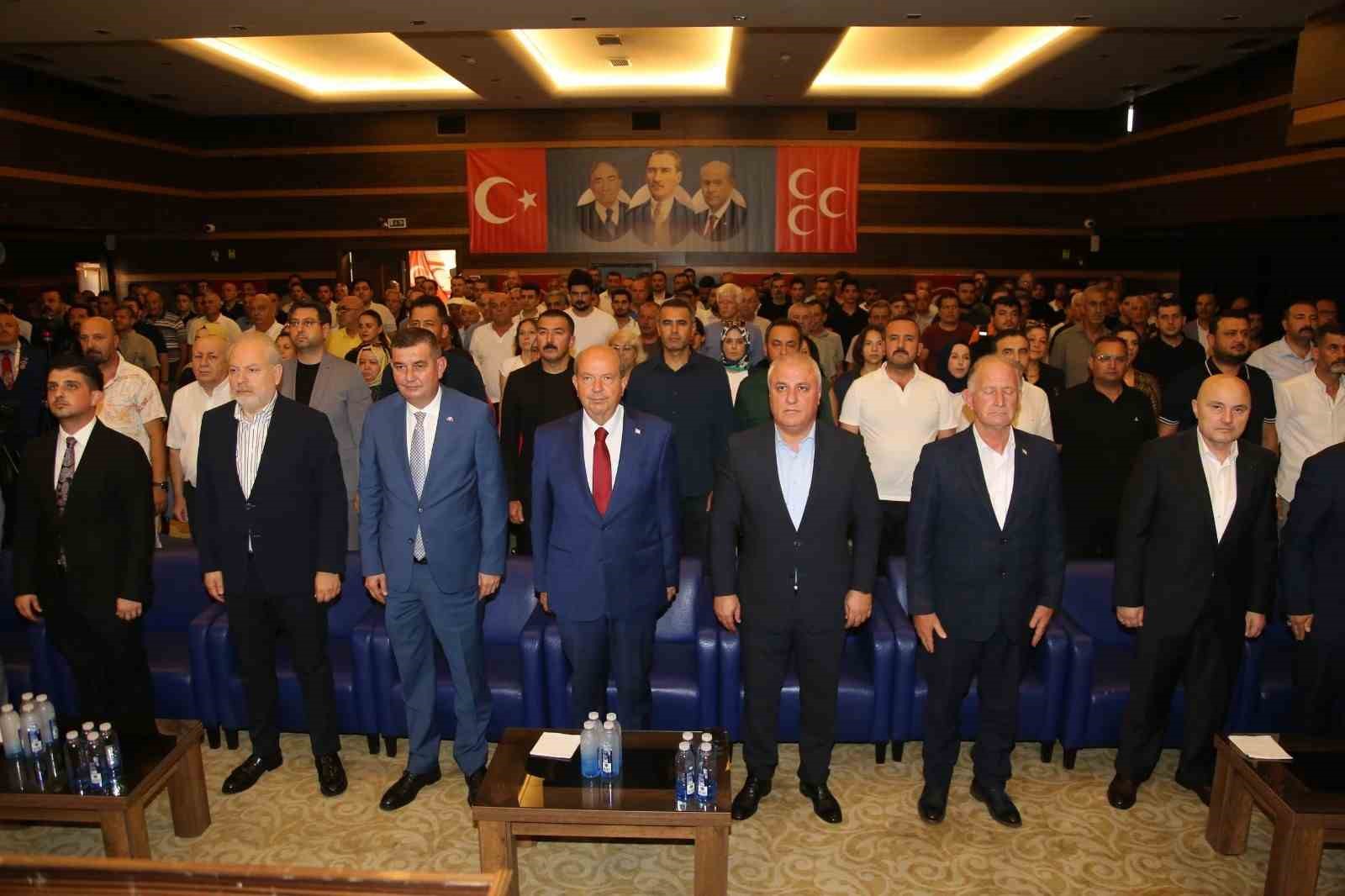 KKTC 5. Cumhurbaşkanı Tatar: "Kıbrıs’ta bir anlaşma ancak iki devletli bir anlaşmayla olur" 4 kktc 5 cumhurbaskani tatar kibrista bir anlasma ancak iki devletli bir anlasmayla olur 0 RnVHsng3