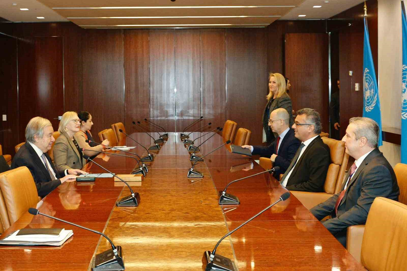 KKTC Cumhurbaşkanı Erhürman, BM Genel Sekreteri Guterres ile bir araya geldi 6 kktc cumhurbaskani erhurman bm genel sekreteri guterres ile bir araya geldi 2 uM8eS1v5