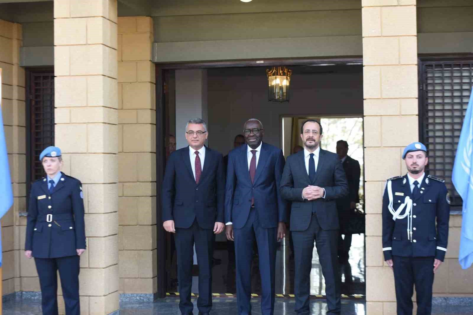 kktc cumhurbaskani erhurman ile gkry lideri hristodulidis ilk kez bir araya geldi 2 NS6kwCm6