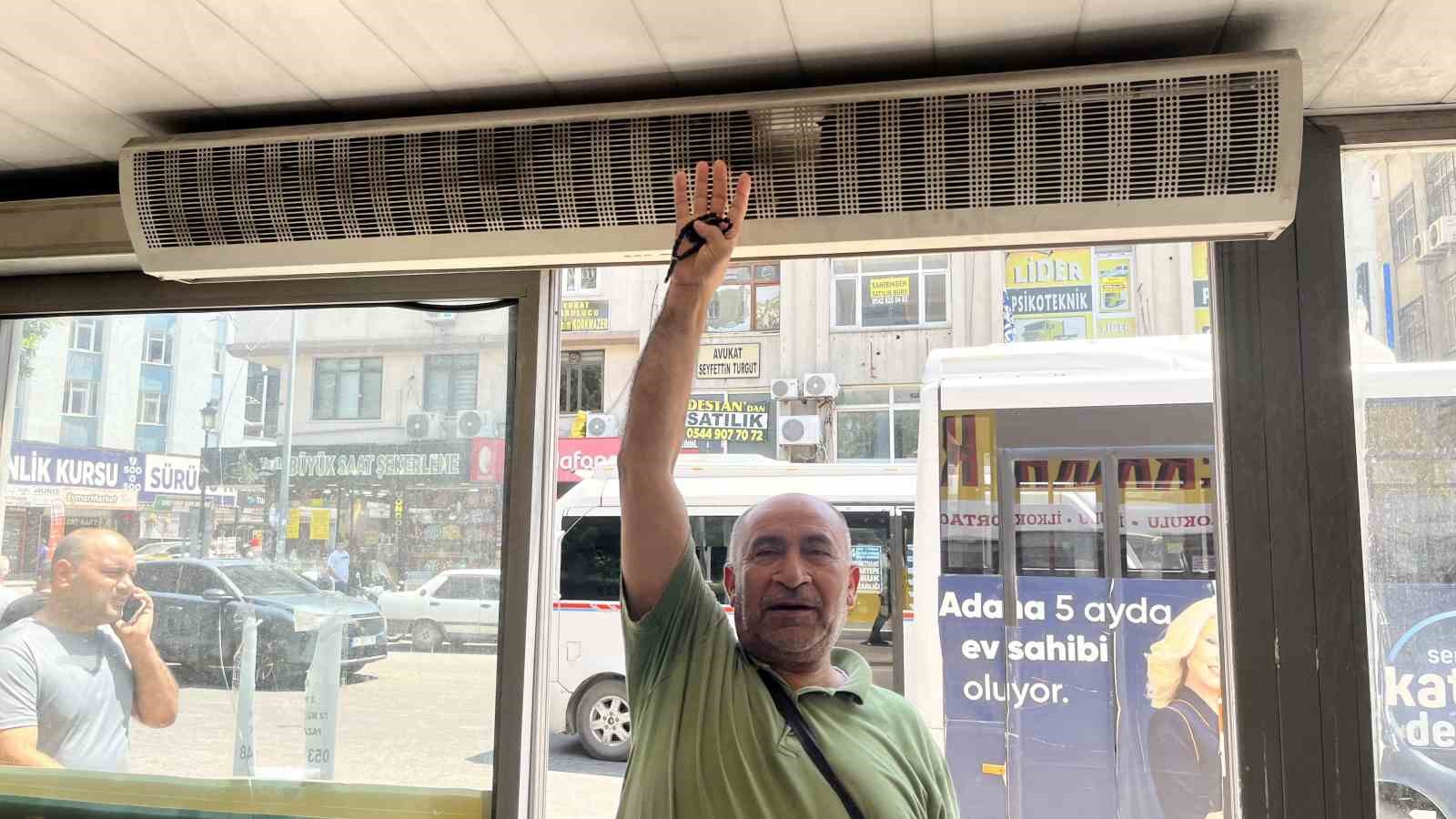 klimali duraklar devre disi birakildi vatandas golgeye sigindi 5 bEAb5Y7T