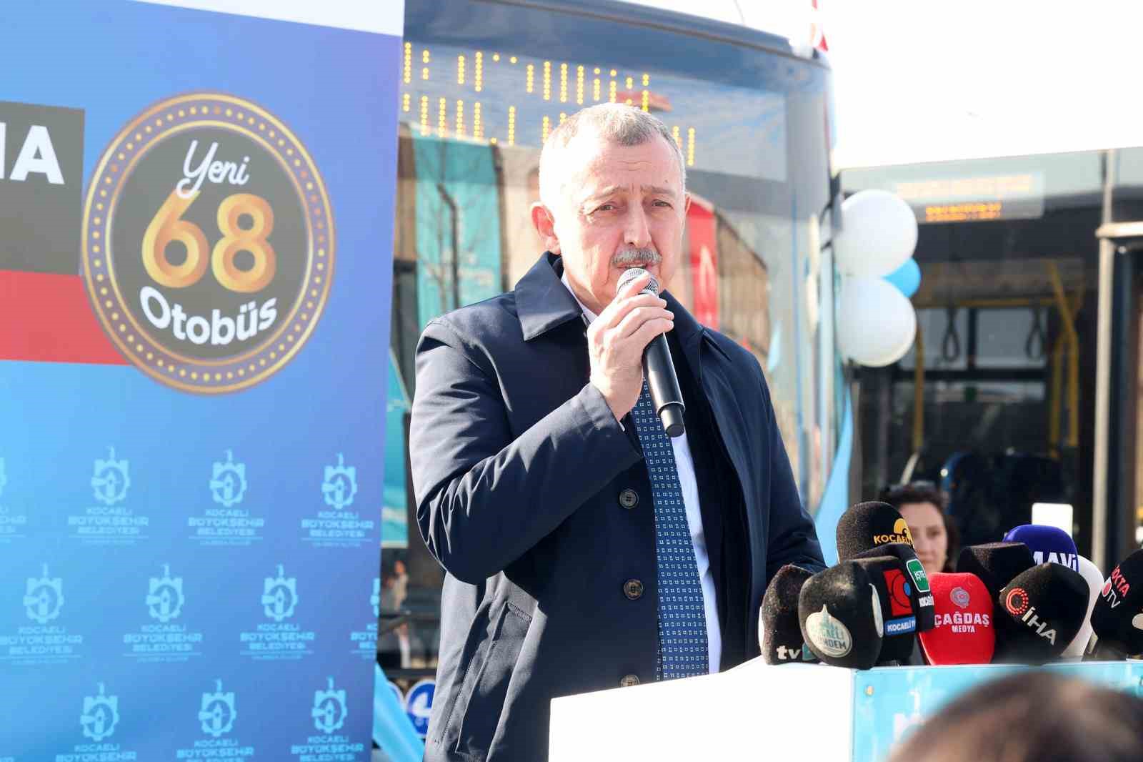 kocaeli ulasim filosuna 68 yeni otobus 1 8BOvDz6w