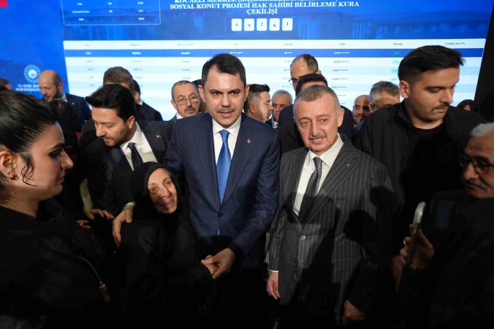 kocaelide 10 bin 340 sosyal konutun kura cekimi bakan kurumun katilimiyla yapildi 10 DFStXRgX