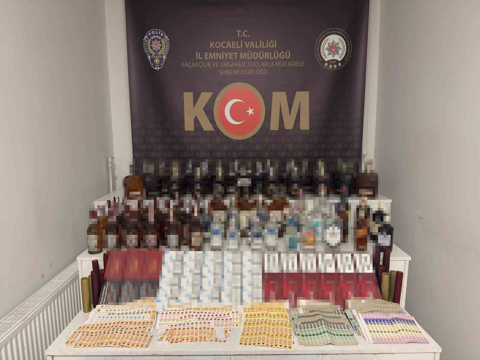 kocaelide 5 milyon liralik kacakcilik operasyonu 2 vFNIrMde