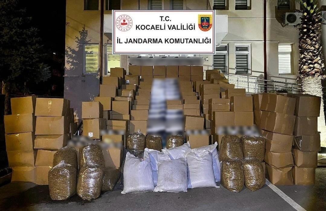 kocaelide 63 milyon liralik makaron ve tutun ele gecirildi 0