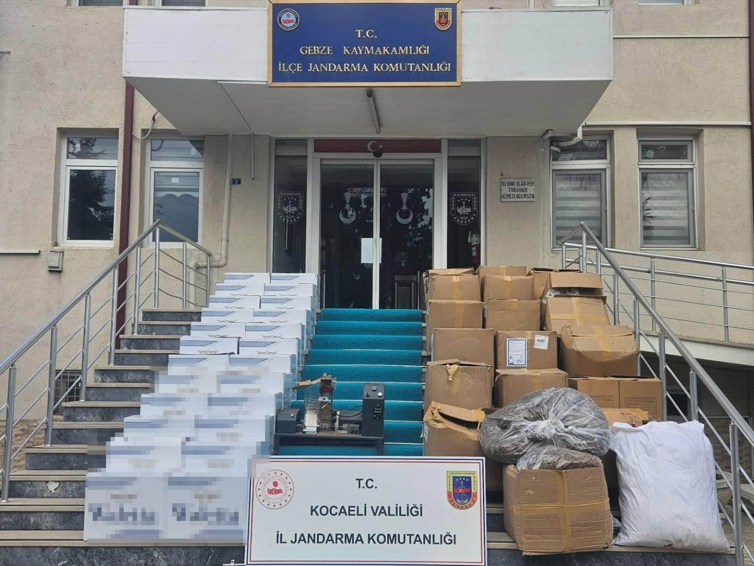 Kocaeli’de iş yerine tütün baskını 4 kocaelide is yerine tutun baskini 0
