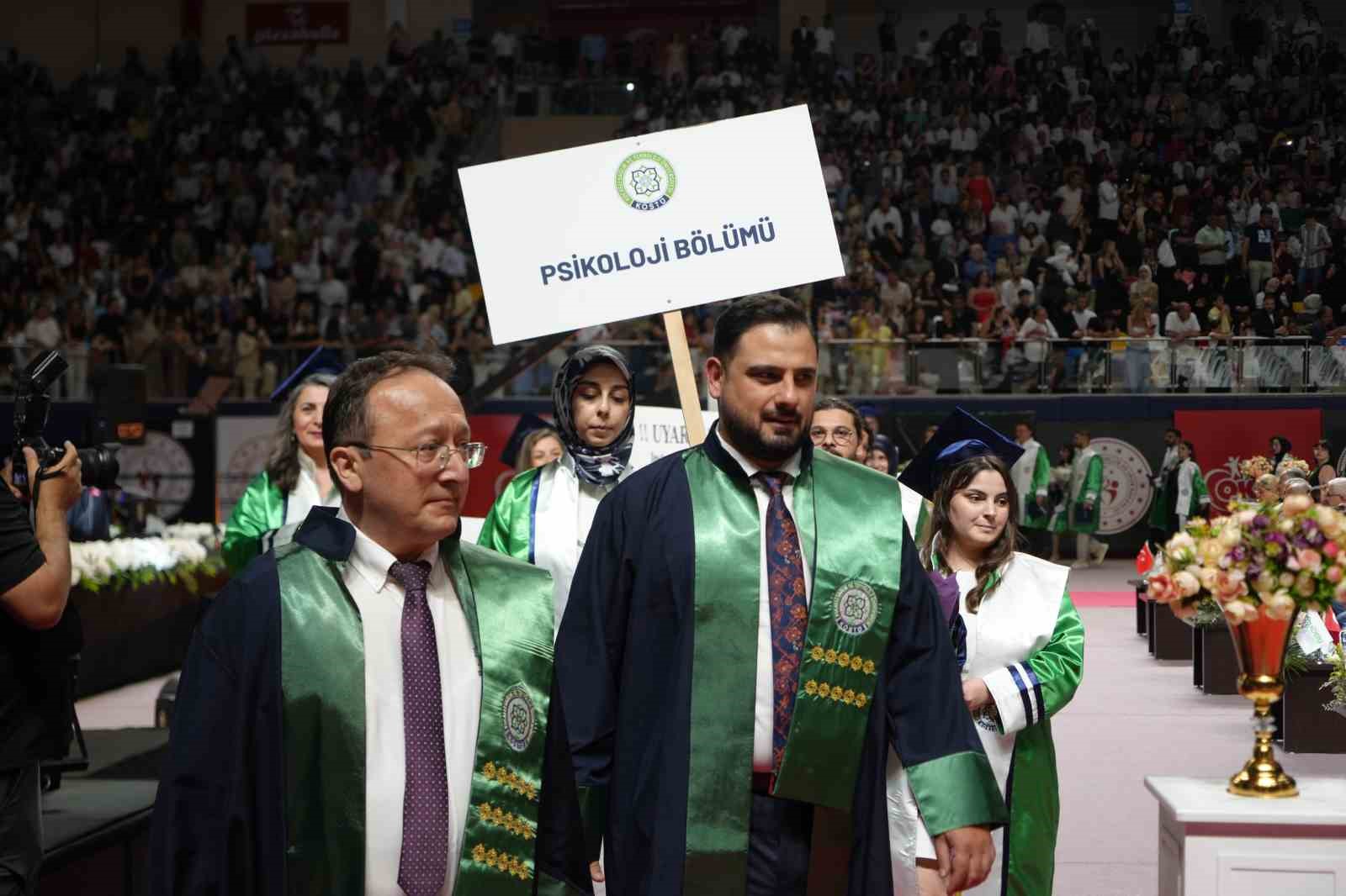 kocaelideki tek psikoloji bolumu ilk mezunlarini verdi ucuncu lisansinda universite birincisi oldu 3 Rhu4ry1n