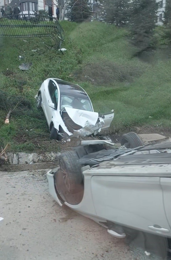 kontrolden cikan elektrikli arac otoparki savas alanina cevirdi 0 jV252wuN