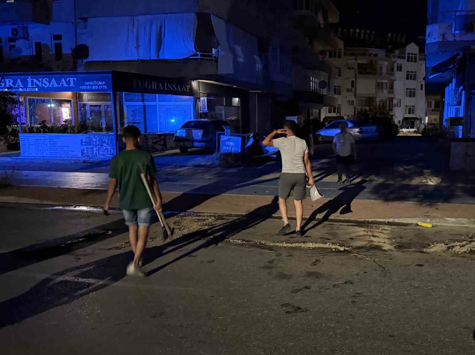 kontrolden cikan otomobil ortaligi savas alanina cevirdi 3