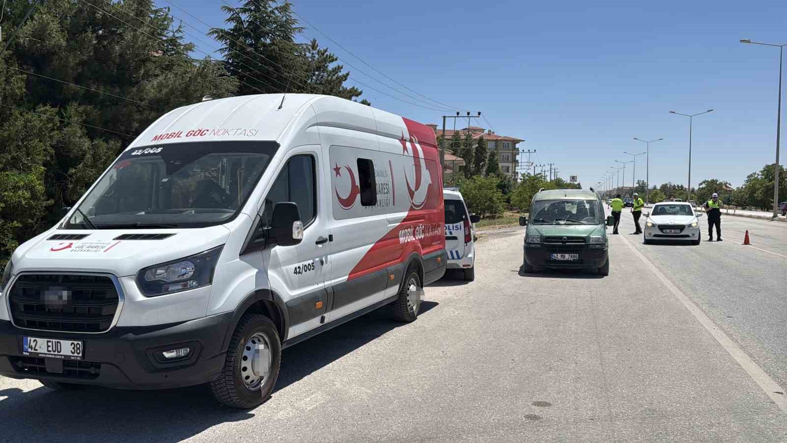 konya ankara kara yolunda nato zirvesi denetimleri 3