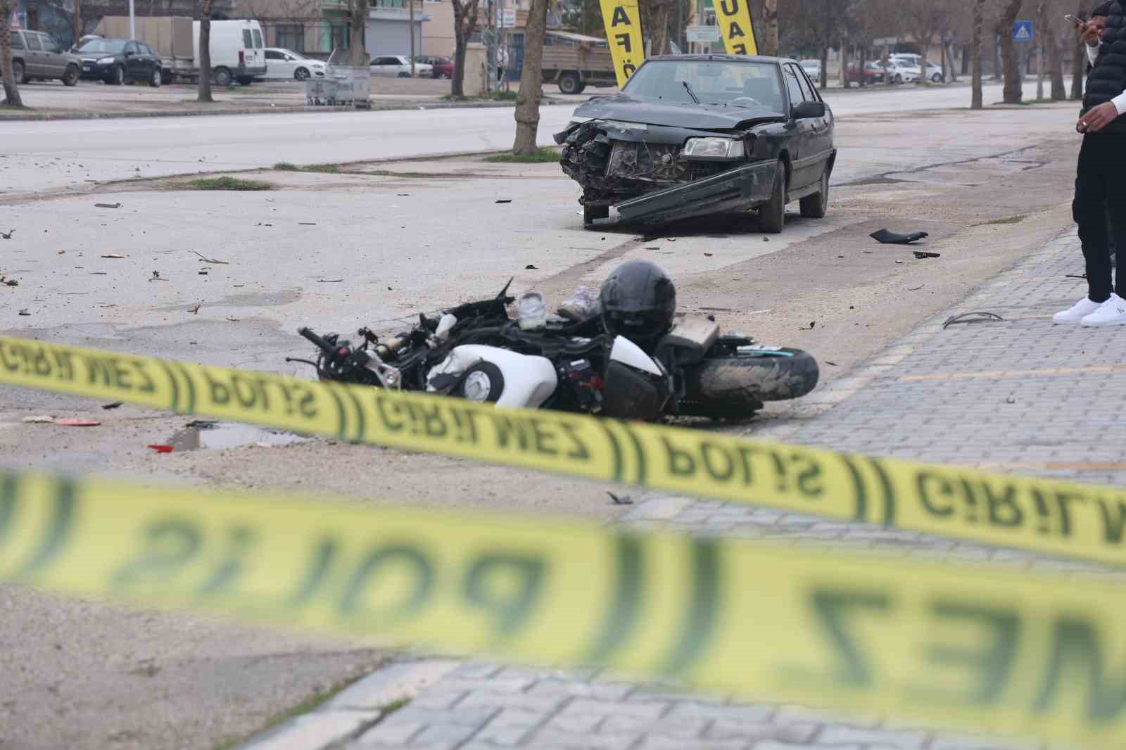 konyada bayram gunu yasanan kazada agir yaralanan motosikletli genc kurtarilamadi 0