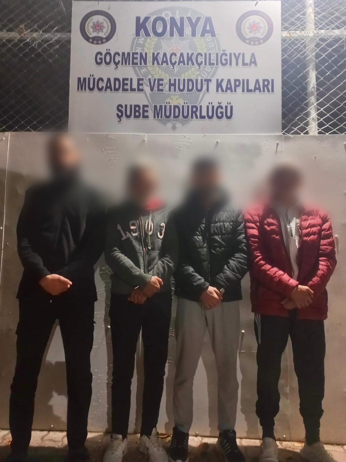 konyada gocmen kacakcilarina operasyon 5 tutuklama 0