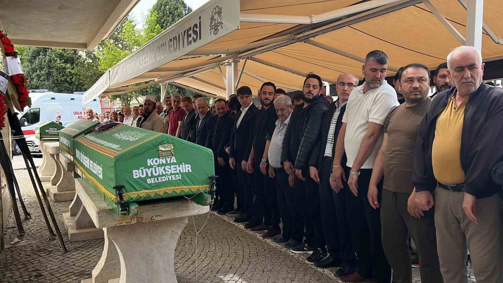 konyada ogullari tarafindan oldurulen cift son yolculuguna ugurlandi 0 dckFG6Q1