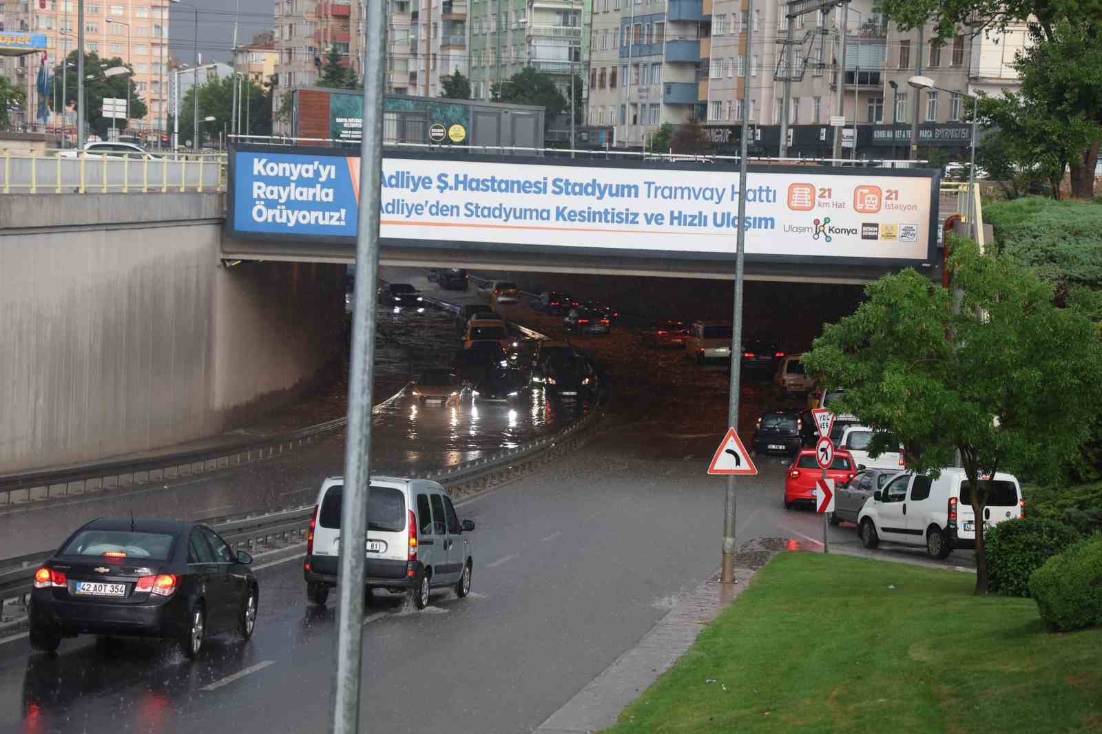 konyada saganak etkili oldu 5
