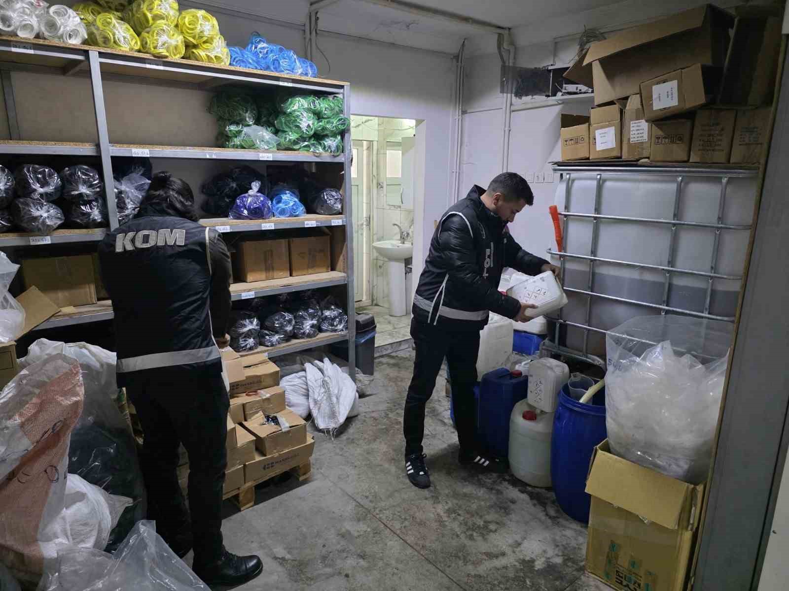 konyada yilbasi oncesi kacak ve sahte alkol denetimi 0