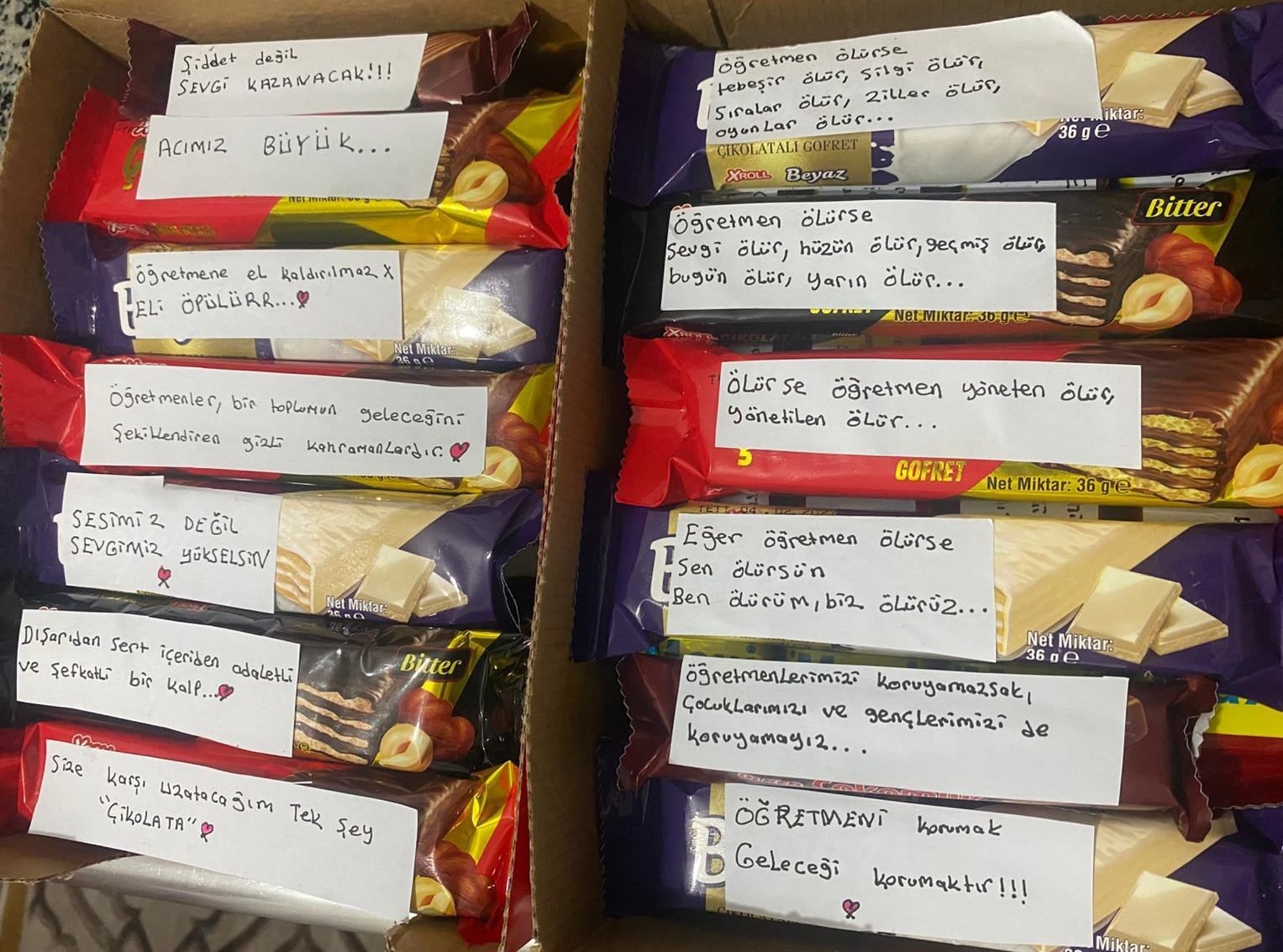 kucuk aysimadan ogretmenlerine duygulandiran surpriz 1 tHNfyOSn