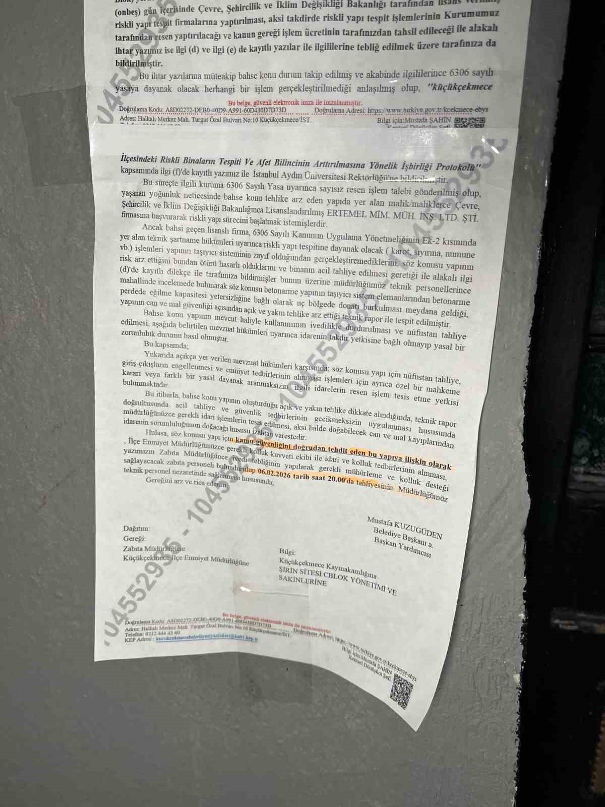 Küçükçekmece’de sitedeki 10 katlı riskli bina, mühürlenerek tahliye edildi 8 kucukcekmecede sitedeki 10 katli riskli bina muhurlenerek tahliye edildi 4 f23OGaZJ