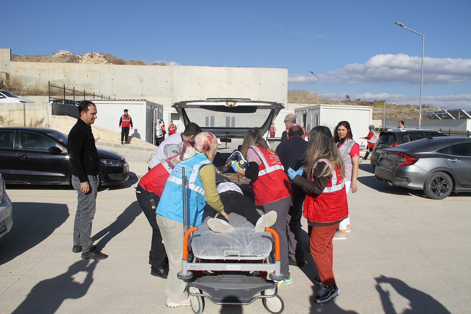 kula devlet hastanesinde gercegini aratmayan deprem tatbikati 4 Kl42dPwt