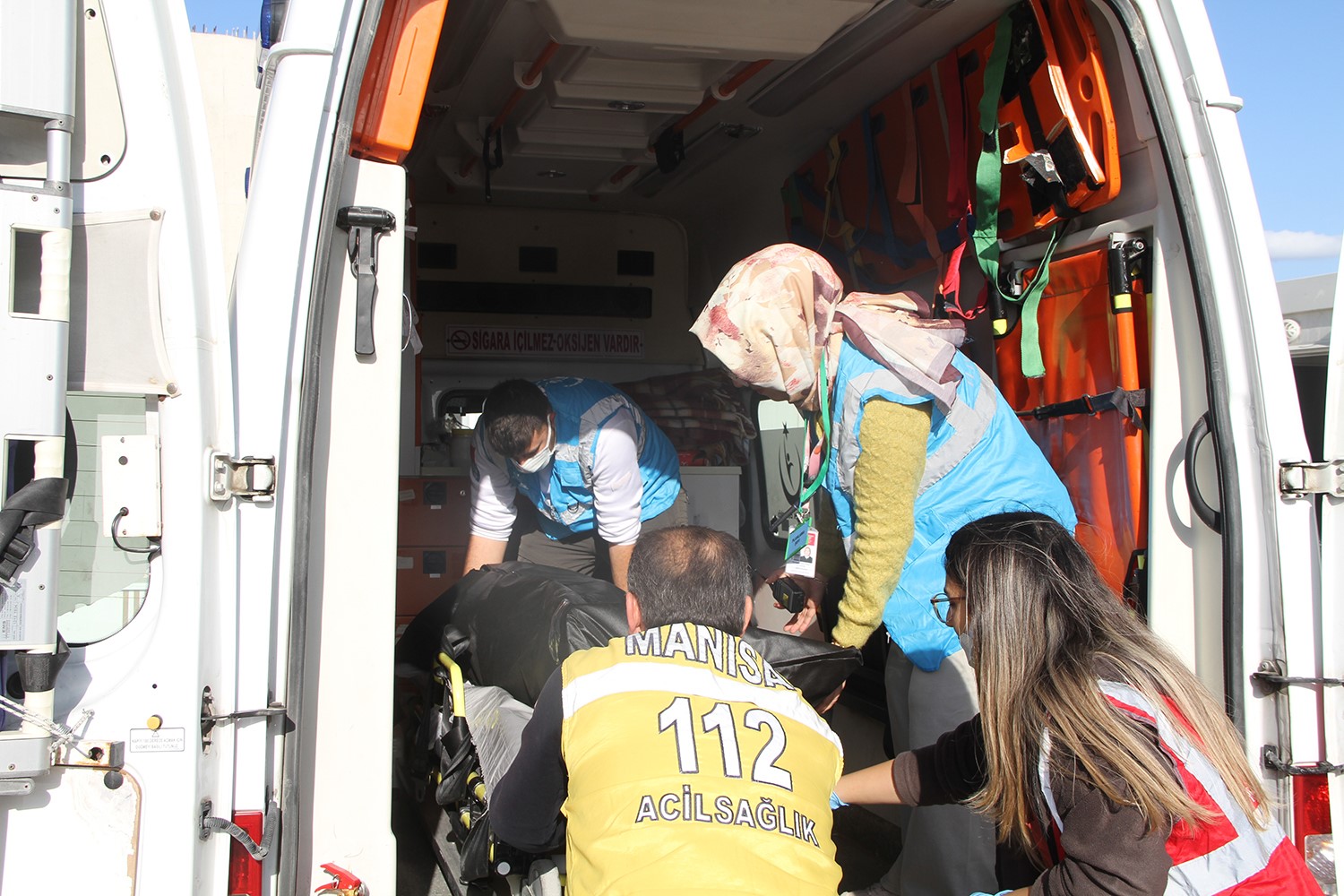 kula devlet hastanesinde gercegini aratmayan deprem tatbikati 9 Fgglucvr