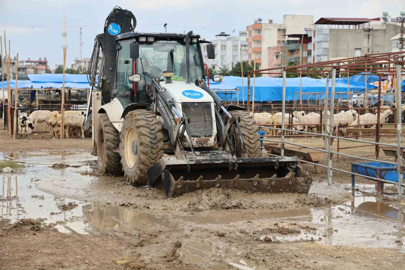 kurban pazarlarini su basti besiciler belediyeye isyan etti 4 rdTgNzzY