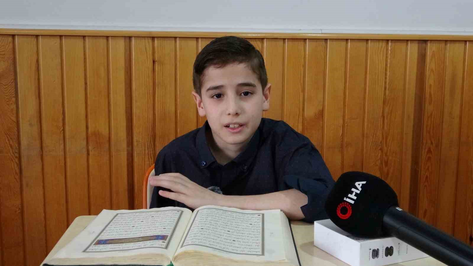 kutahyada 11 yasindaki omer sabri 8 ayda hafiz oldu 3 5pDVUDFF