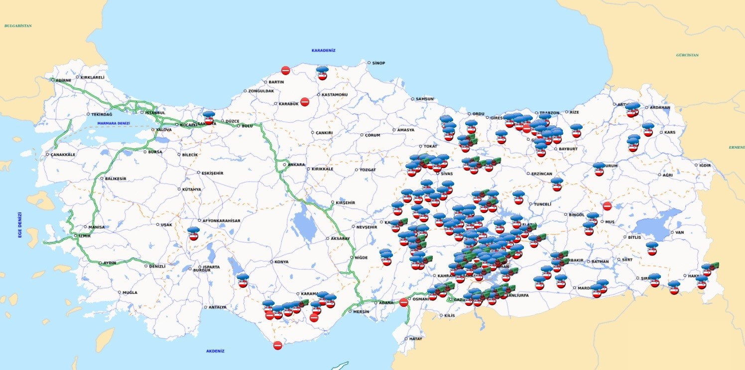Kuvvetli kar yağışı ülkenin doğusunda ulaşımı felç etti 4 kuvvetli kar yagisi ulkenin dogusunda ulasimi felc etti 0 ryPPrGgk