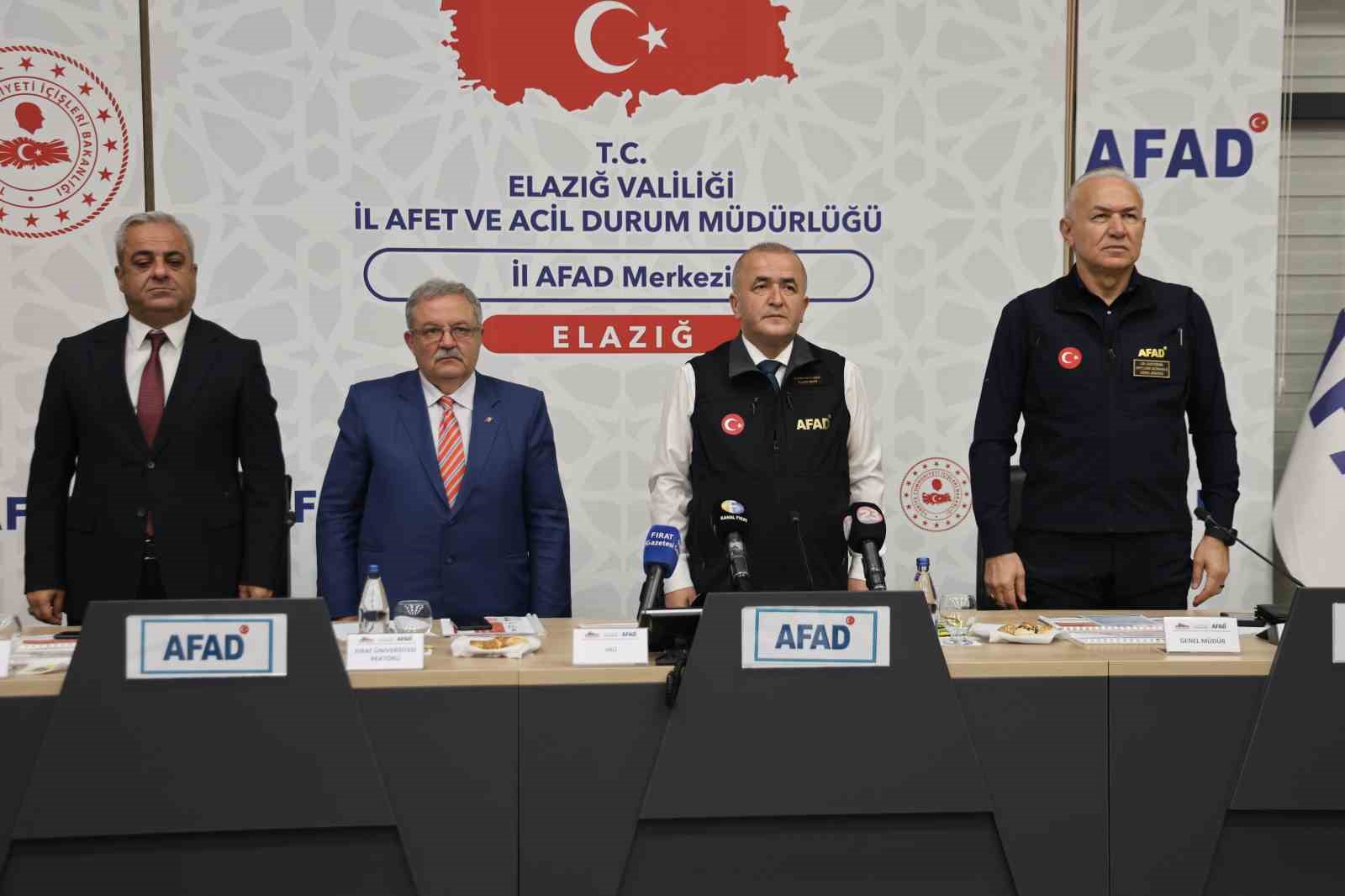 Kuzey Anadolu ve Doğu Anadolu Fay zonu arasında yer alan Elazığ’da İl Afet Risk Azaltma Planı ele alındı 5 kuzey anadolu ve dogu anadolu fay zonu arasinda yer alan elazigda il afet risk kU4tlJ4k