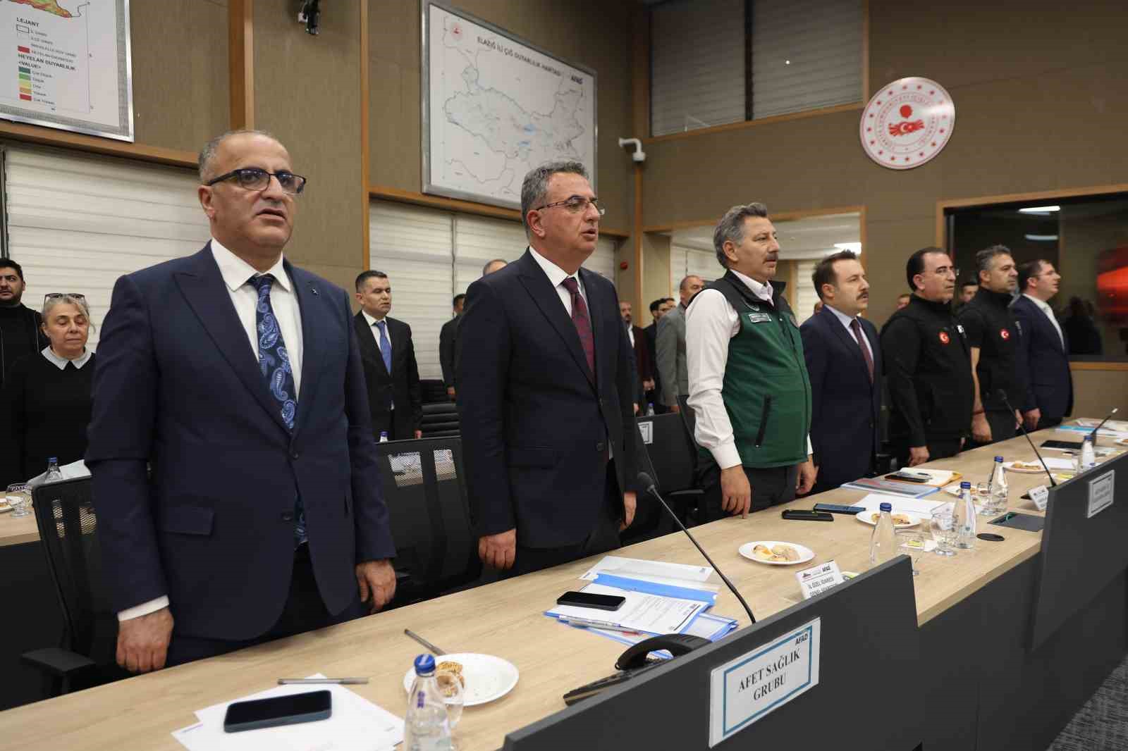 Kuzey Anadolu ve Doğu Anadolu Fay zonu arasında yer alan Elazığ’da İl Afet Risk Azaltma Planı ele alındı 6 kuzey anadolu ve dogu anadolu fay zonu arasinda yer alan elazigda il afet risk u985bdh1