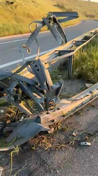lastigi patlayan yolcu otobusunde can pazari muavin kopan kapidan asagi uctu 3 npk253Bm