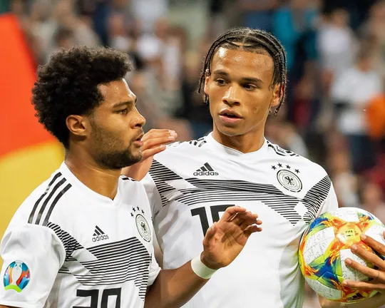 leroy sane serge gnabry ger germany