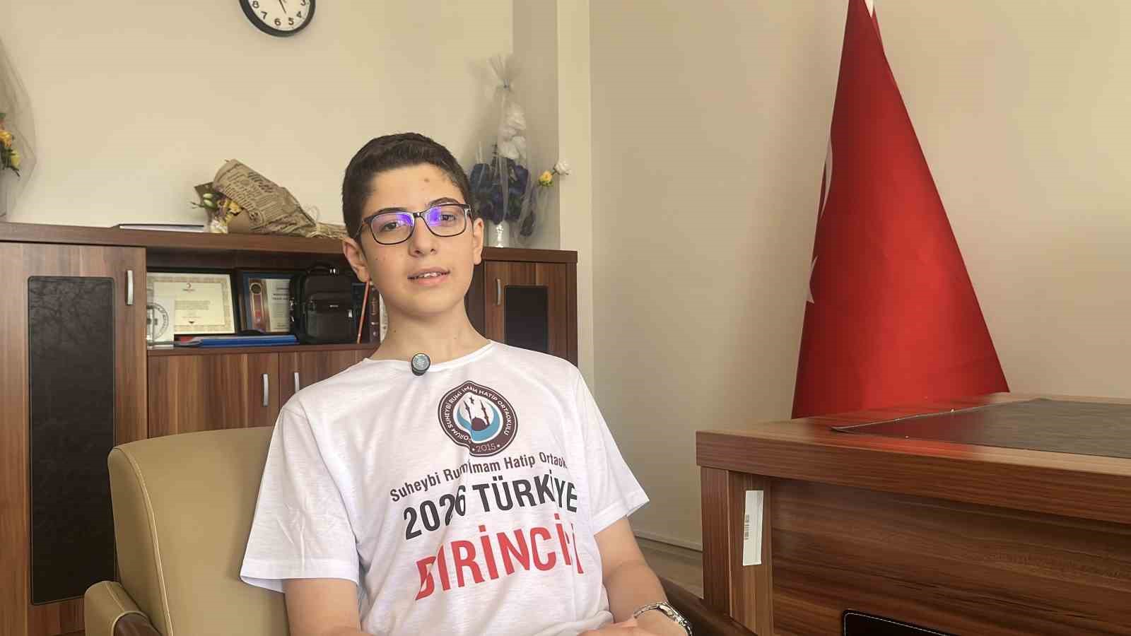 LGS’de Türkiye birincisi olan öğrenci: "Sıkı ve dengeli bir şekilde çalışmaya özen gösterdim" 7 lgsde turkiye birincisi olan ogrenci siki ve dengeli bir sekilde calismaya ozen gosterdim 3 zELNQX9L