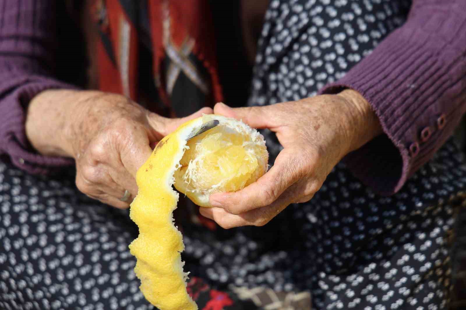 limon ve turunc kabuklari kadinlarin elinde degerleniyor 4
