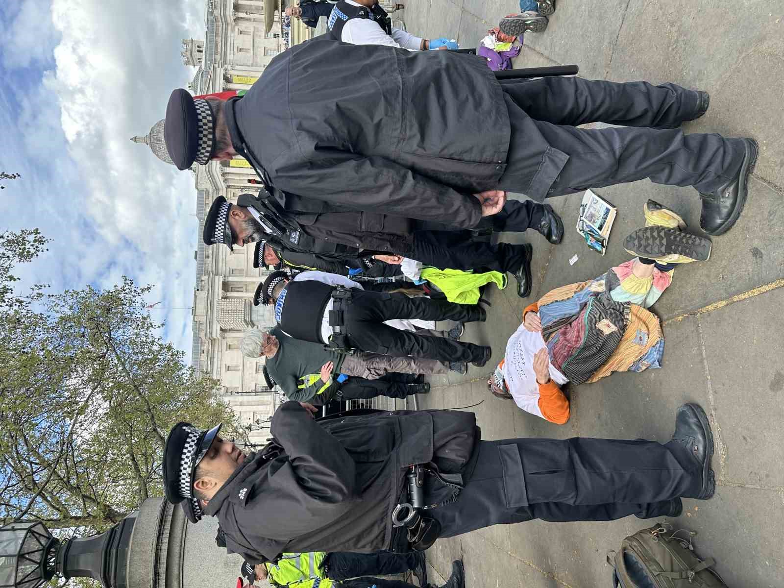 londra polisinden filistine destek gosterisine mudahale 212 gozalti 8 1866QitQ