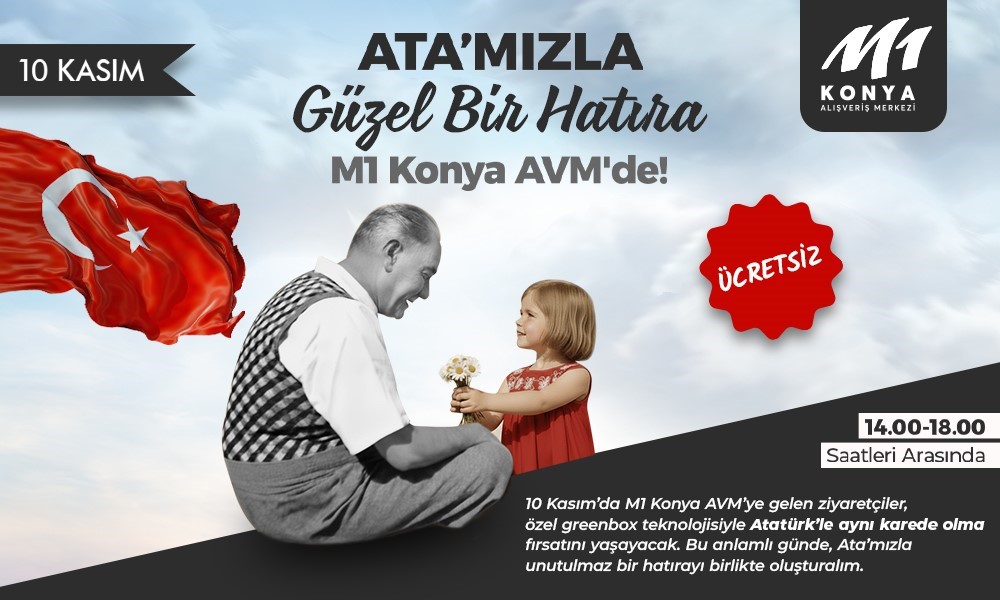 m1 konya avmde 10 kasima ozel dijital hatira etkinligi 0 FPk56FCq