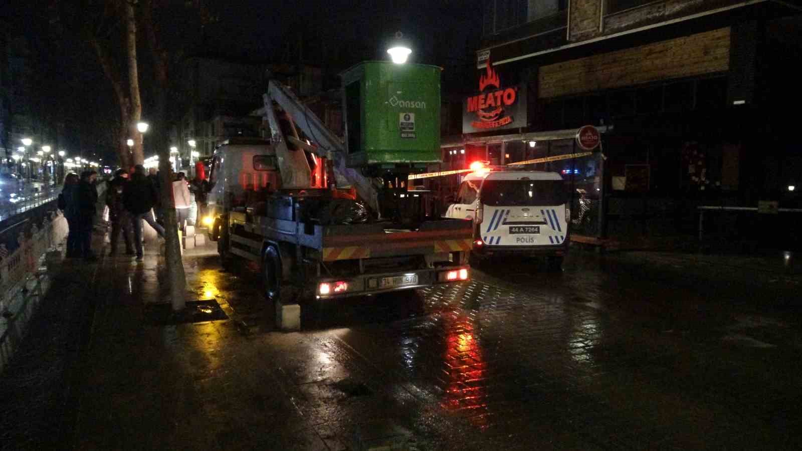 malatyada 6 katli binanin istinat duvari coktu 1