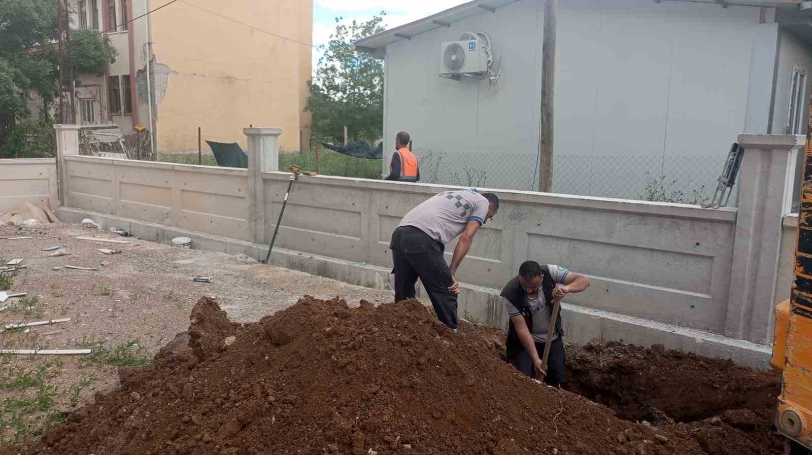 malatyada altyapi calismasinda dogalgaz borusu patladi 0 JnyYlq43