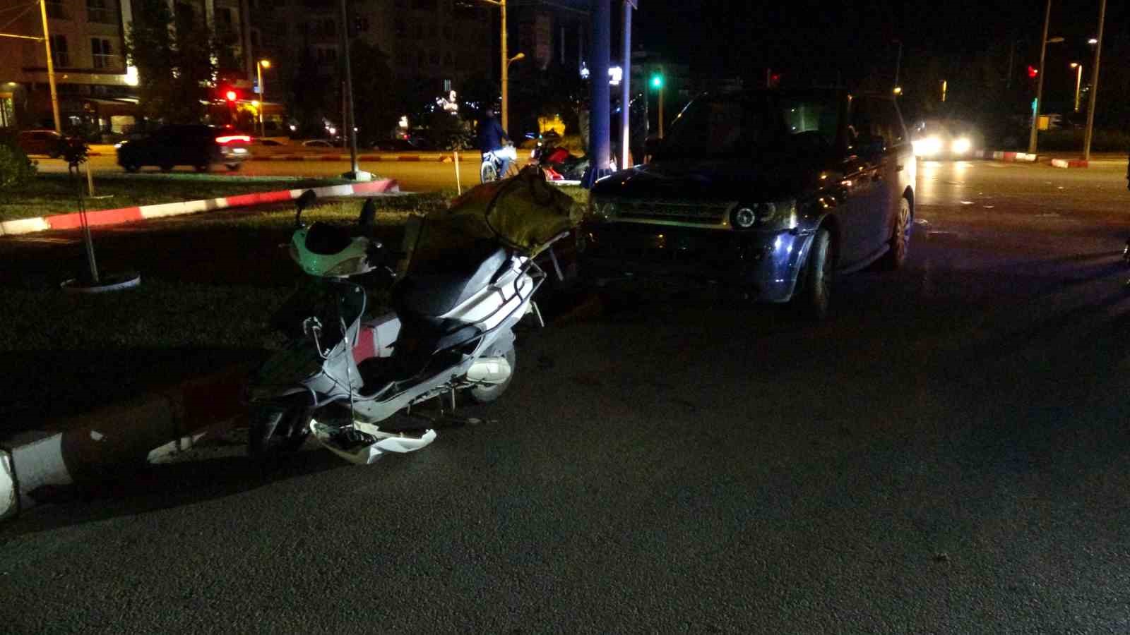 malatyada cip ile motosiklet carpisti motokurye yaralandi 5 eO9AzDTc