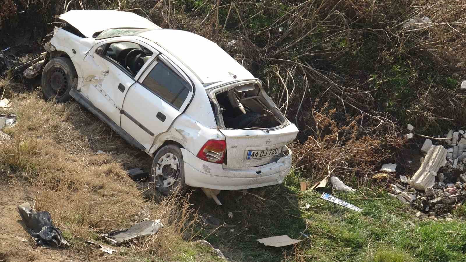 malatyada otomobil kopruden uctu 1 olu 2 yarali 3 KHNhANSB
