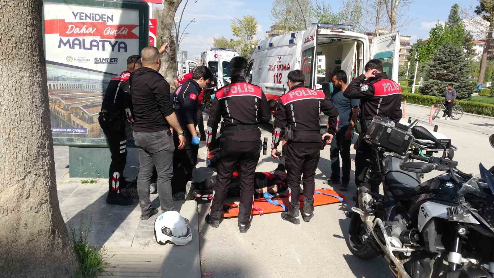 malatyada yunus timleri kaza yapti 2 polis yarali 1 SETMwDEw