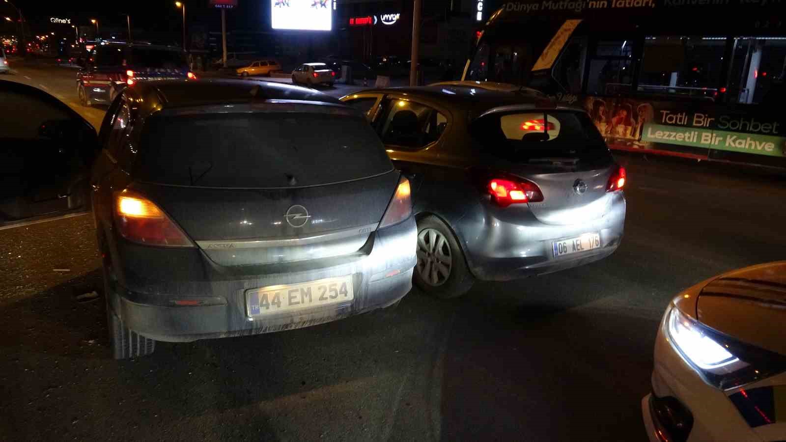 malatyada zincirleme kaza 2 yarali 2